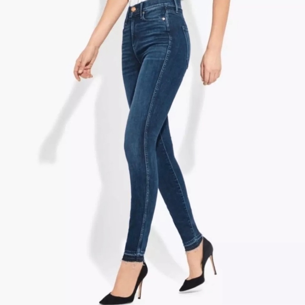 AYR The Riser Psychic City Dark Wash Skinny Stretch Denim Jeans Size 29x26